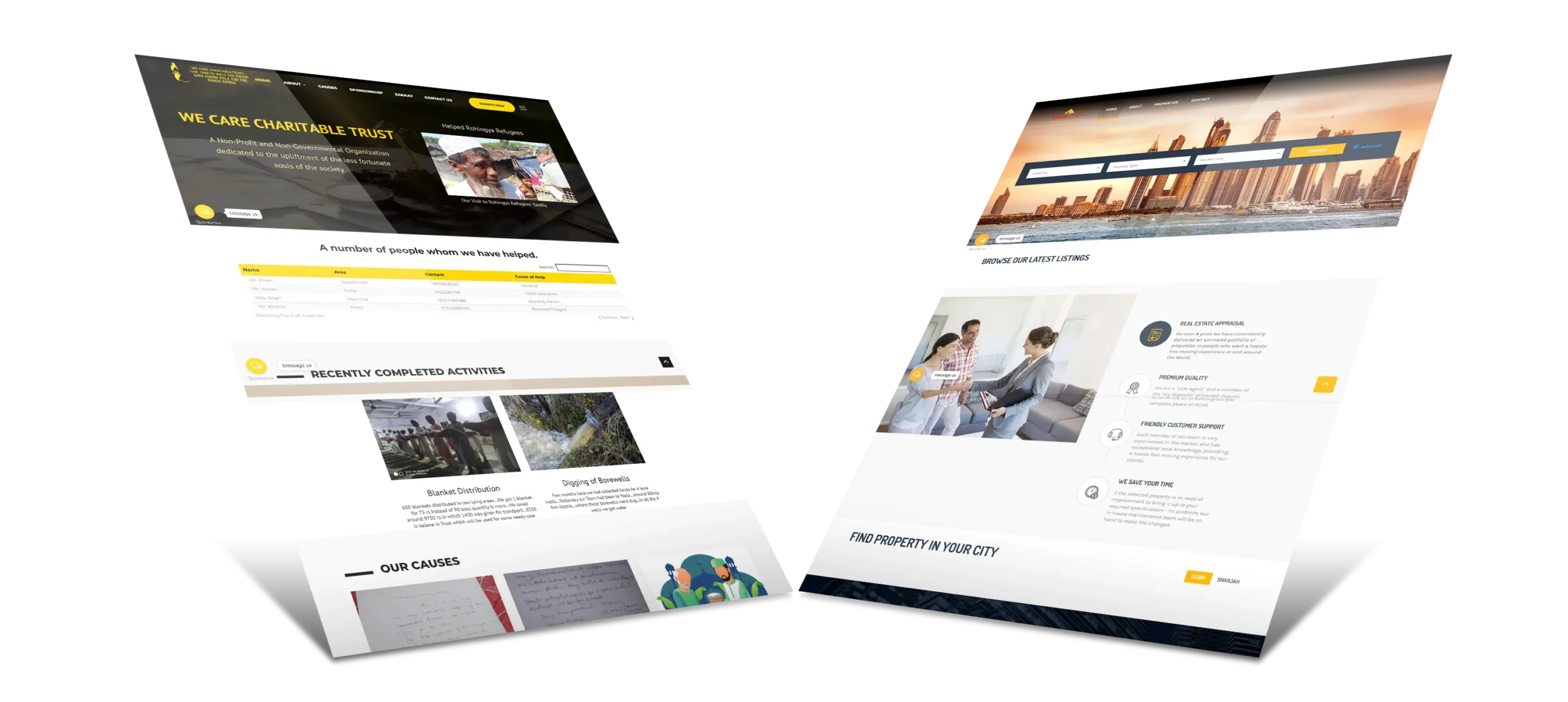 Web Application Development Dubai 60 Trust Properties scaled