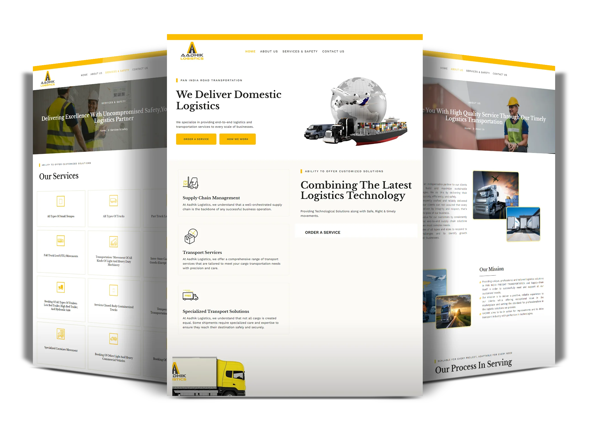 Web Application Development Dubai 35 adhiklogistics