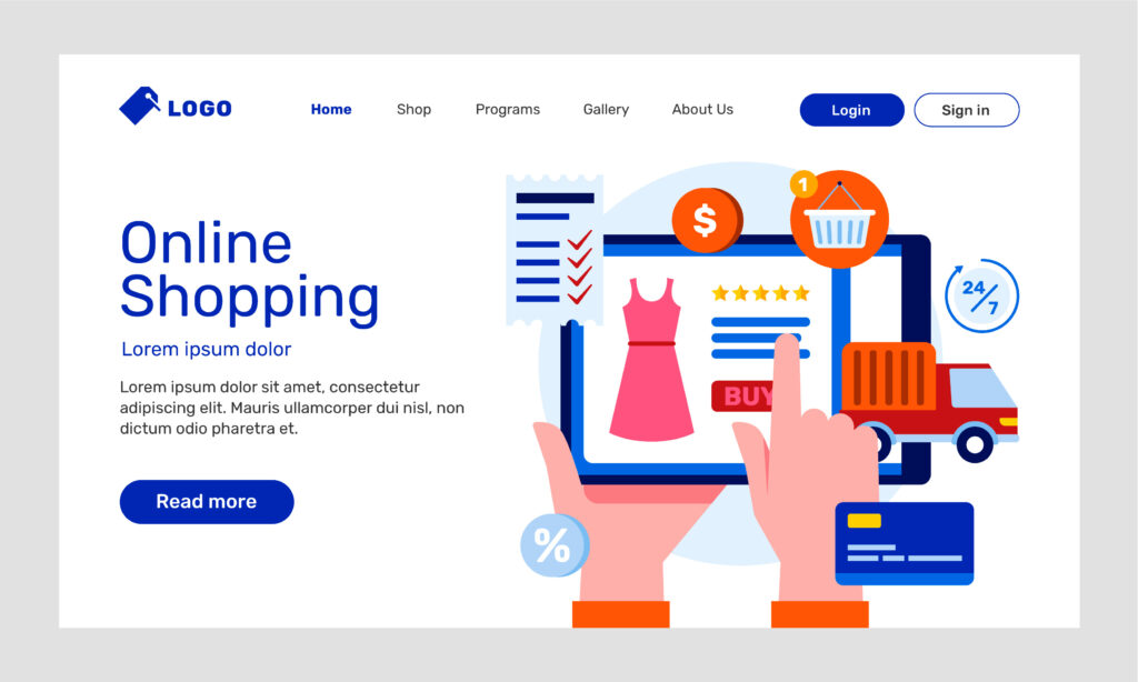 ecommerce website development