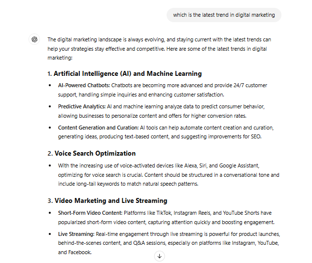 search gpt optimize online search
