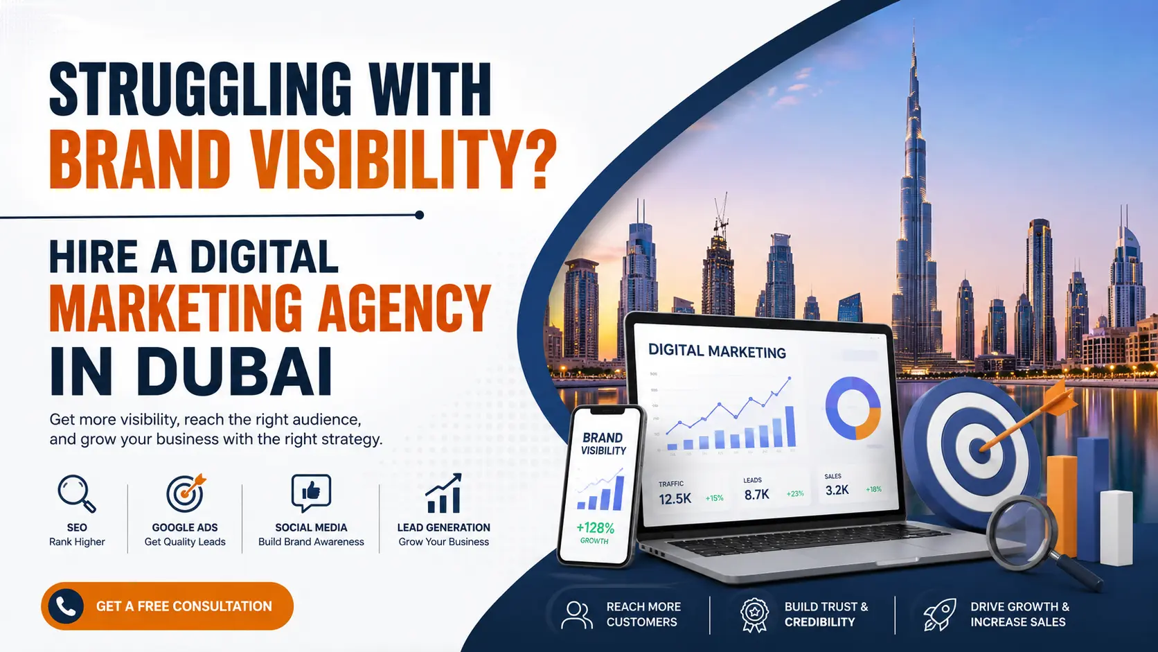 Struggling With Brand Visibility? Hire a Digital Marketing Agency in Dubai