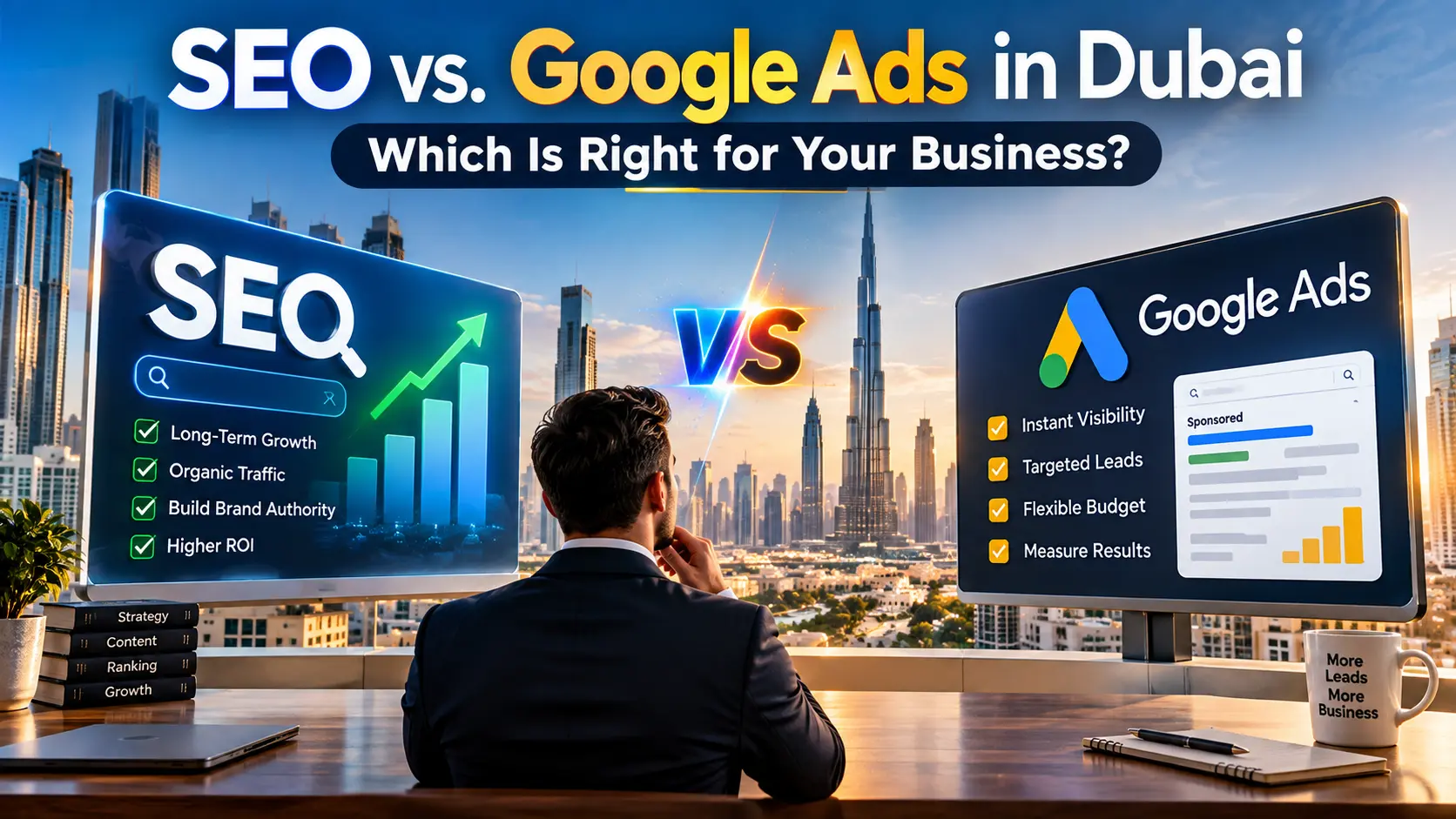 SEO vs Google Ads in Dubai Which Is Right for Your Business