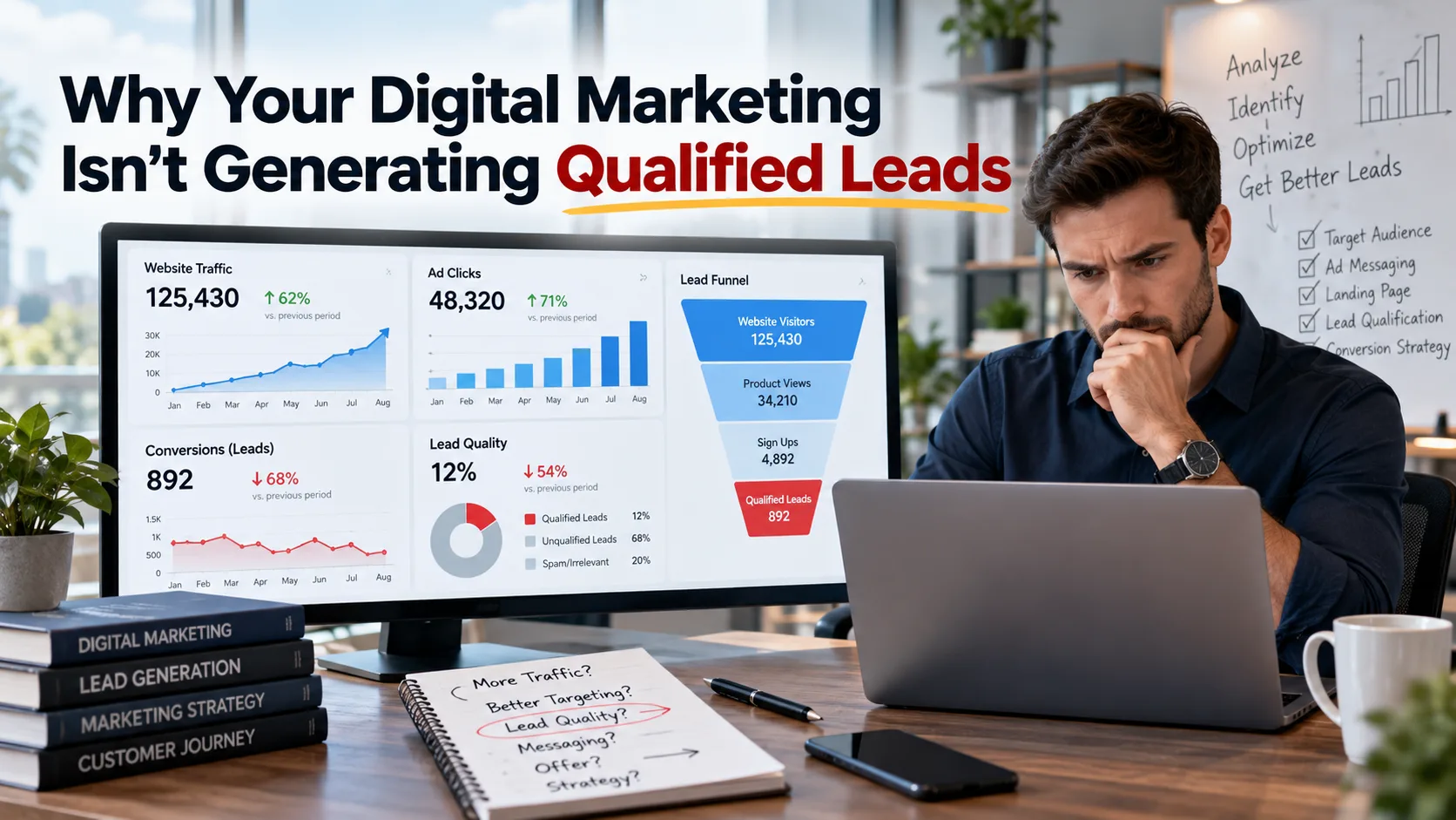 Why Your Digital Marketing Isn't Generating Qualified Leads